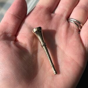 Antique 1800s 9k Gold Cased Watch Key